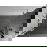 Mexen Kioto douchewand Walk-in 100 x 40 cm, zwart frame, goud - 800-100-212-50-70-040