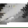 Mexen Kioto douchewand Walk-in 110 x 30 cm, zwart frame, goud geborsteld - 800-110-212-55-70-030