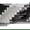 Mexen Kioto douchewand Walk-in 140 x 30 cm, transparant, roségoud - 800-140-212-60-00-030