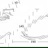 Mexen Vane porte-serviettes, noir - 7020932-70