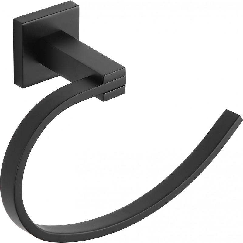 Mexen Vane perchero para toallas, negro - 7020932-70