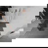 Mexen Kioto Walk-in Duschwand 145 x 40 cm, transparent, gebürstetes Messing - 800-145-212-65-00-040