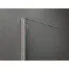 Mexen Kioto paroi de douche Walk-in 150 x 30 cm, transparent, nickel brossé - 800-150-212-97-00-030
