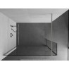 Mexen Kioto dušisein Walk-in 170 x 40 cm, läbipaistev, harjatud nikkel - 800-170-212-97-00-040