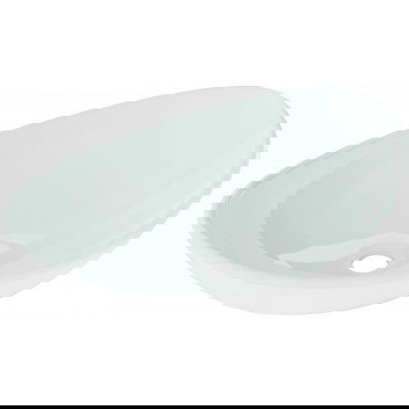 Mexen Sonia steklena nadpultna umivalnik 54 x 37 cm, bela - 24145430