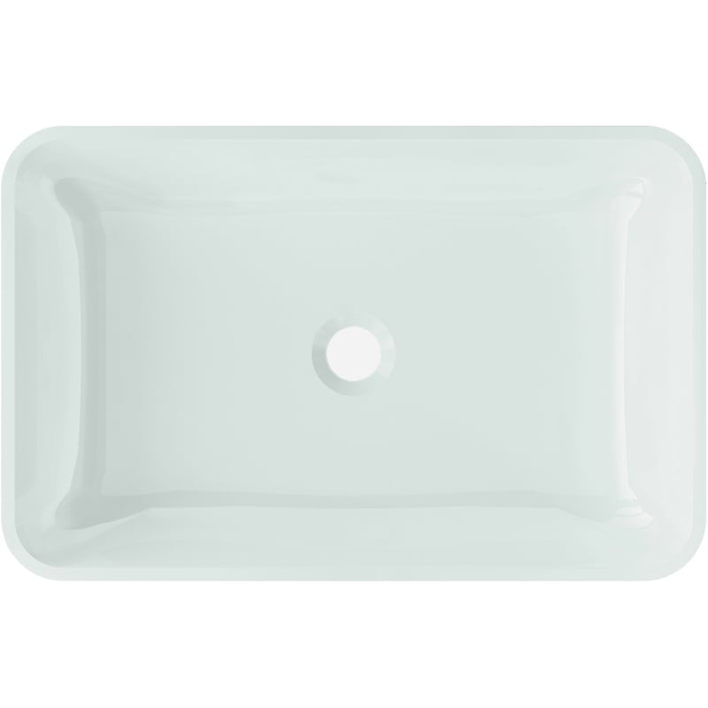 Mexen Megan klaasist pealispaigaldatav valamu 56 x 36 cm, valge - 24135630