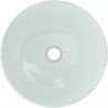 Mexen Mira lavabo de sobremesa de vidrio 42 x 42 cm, blanco - 24124230