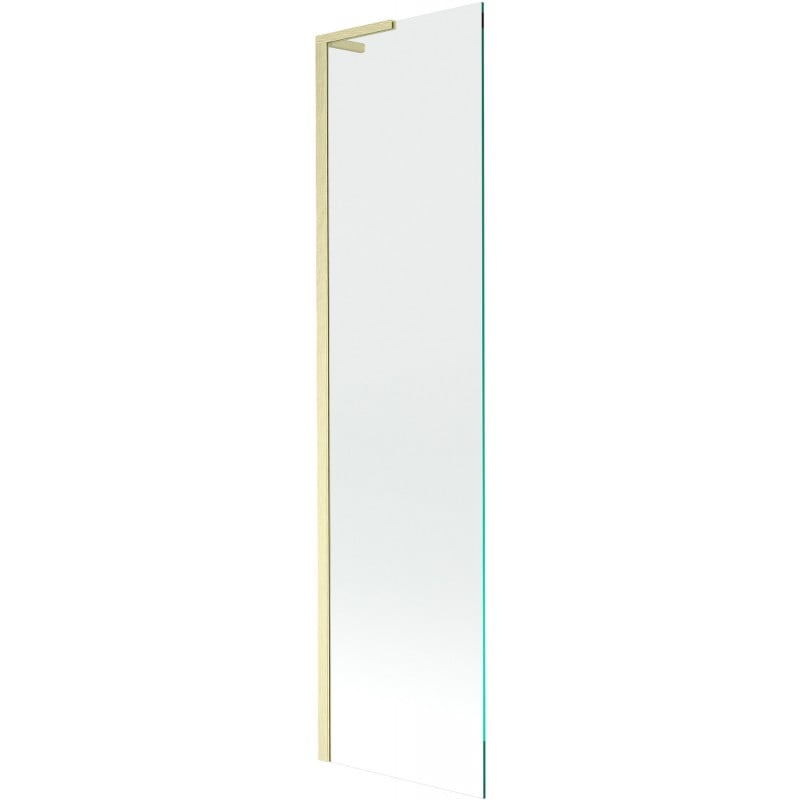 Mexen Next L resguardo de duche de 1 painel 50 x 150 cm, transparente, dourado escovado - 895-050-000-03-00-55