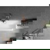 Mexen Next L Badewannen-Faltwand 1-flügelig 50 x 150 cm, transparent, Roségold - 895-050-000-03-00-60
