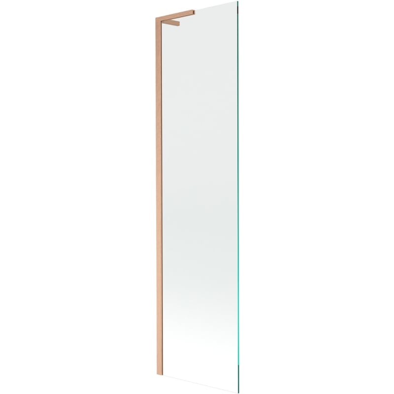Mexen Next L paravan za tuširanje s 1 krilom 50 x 150 cm, proziran, brušeni bakar - 895-050-000-03-00-65
