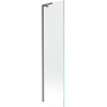 Mexen Next L Single-Panel Bath Screen 50 x 150 cm, Transparent, Brushed Gun Gray - 895-050-000-03-00-66