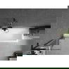 Mexen Next L bathtub screen 1-winged 50 x 150 cm, transparent, black - 895-050-000-03-00-70