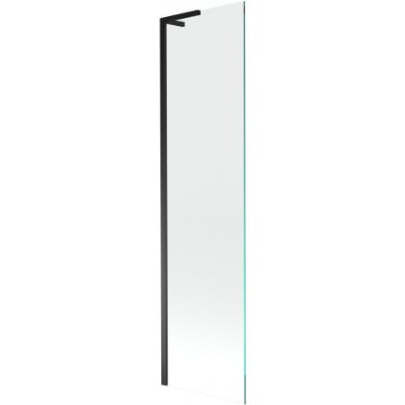 Mexen Next L Badewannenfaltwand 1-flügelig 50 x 150 cm, transparent, schwarz - 895-050-000-03-00-70