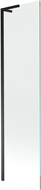 Mexen Next L viengadījuma dušas siena 50 x 150 cm, caurspīdīga, melna - 895-050-000-03-00-70