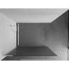 Mexen Kioto L Staklena pregrada za tuš Walk-in 110 x 200 cm, prugasta, bijela - 800-110-103-20-09