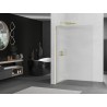 Mexen Kioto L dušisein Walk-in 120 x 200 cm, triibuline, kuldne - 800-120-103-50-09