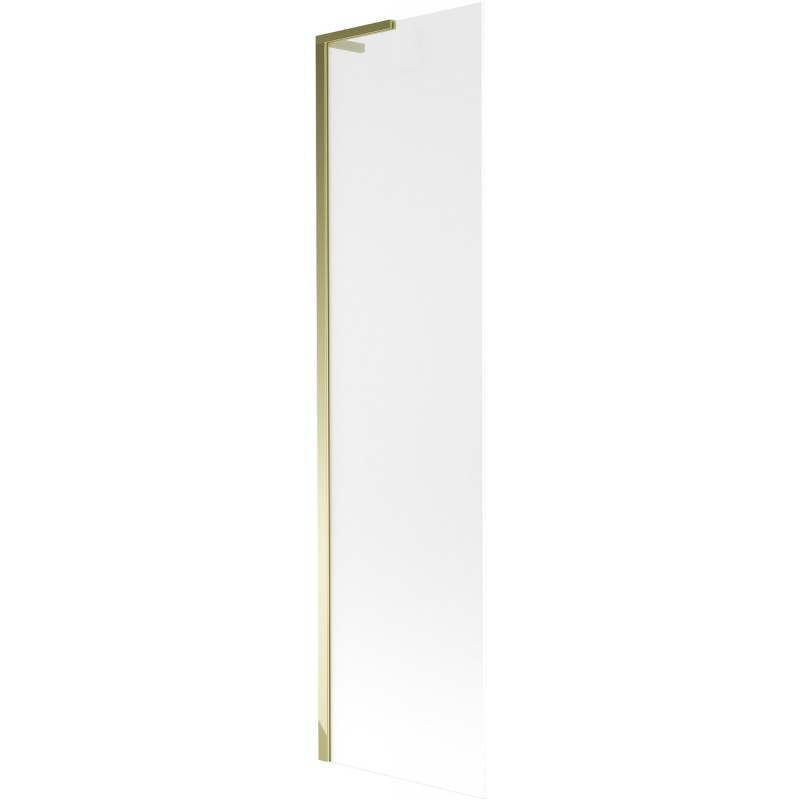 Mexen Next L Badewannenfaltwand 1-flügelig 50 x 150 cm, matt, gold - 895-050-000-03-30-50