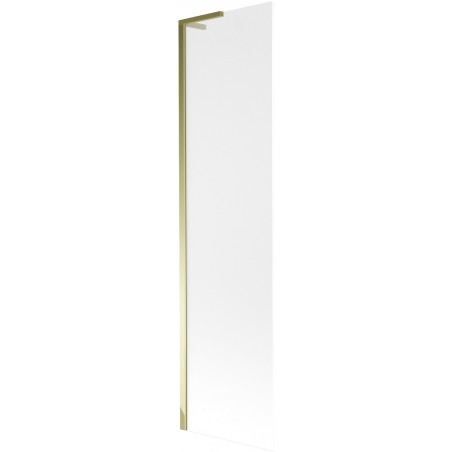 Mexen Next L Badewannenfaltwand 1-flügelig 50 x 150 cm, matt, gold - 895-050-000-03-30-50