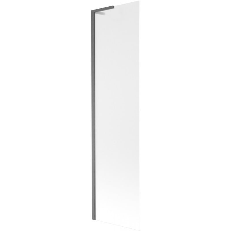 Mexen Next L duschskärm 1-dörr 50 x 150 cm, frost, borstad gun gray - 895-050-000-03-30-66