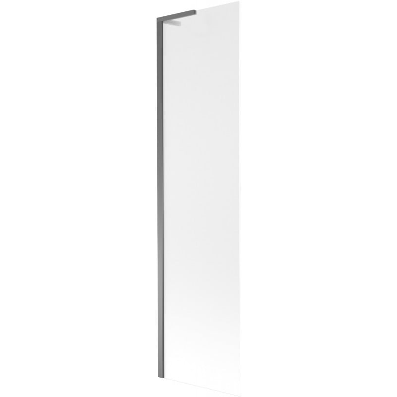 Mexen Next L resguardo de banho de 1 painel 50 x 150 cm, fosco, metal gun - 895-050-000-03-30-95