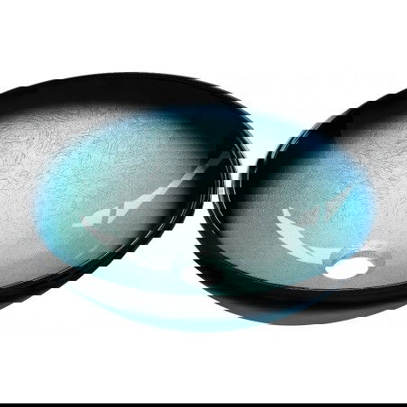 Mexen Mira lavabo sobre encimera de vidrio 42 x 42 cm, azul - 24124247