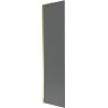 Mexen Next L Badewannenfaltwand 1-flügelig 50 x 150 cm, graphit, gold - 895-050-000-03-40-50
