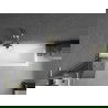 Mexen Next L Badewannen-Abtrennung 1-flügelig 50 x 150 cm, grafit, gebürstet gold - 895-050-000-03-40-55