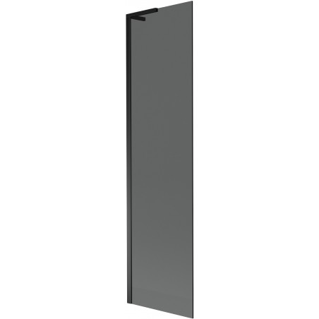 Mexen Next L Badewannenfaltwand 1-flügelig 50 x 150 cm, graphit, schwarz - 895-050-000-03-40-70