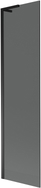 Mexen Next L vannitoaukse paravan 1-tiivaline 50 x 150 cm, grafiit, must - 895-050-000-03-40-70