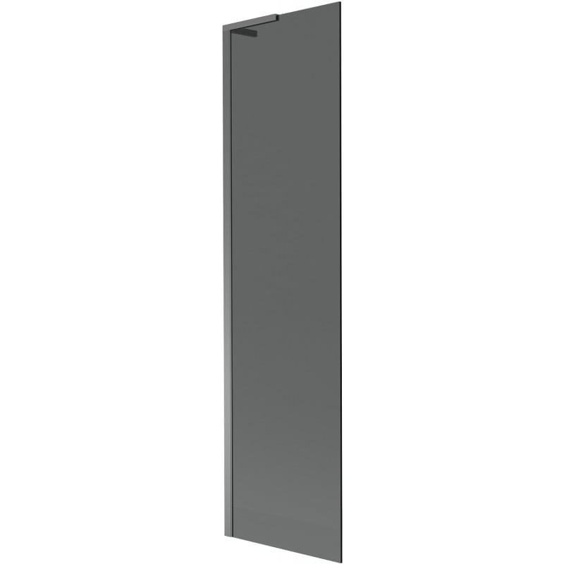 Mexen Next L Wannenschutz 1-flügelig 50 x 150 cm, Graphit, Gun Metal - 895-050-000-03-40-95