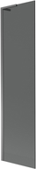 Mexen Next L vannikaitse 1-leheline 50 x 150 cm, grafiit, relvmetall - 895-050-000-03-40-95