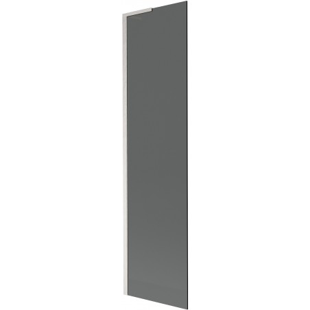 Mexen Next L badwand 1-delig 50 x 150 cm, grafiet, geborsteld nikkel - 895-050-000-03-40-97