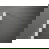 Mexen Kioto+ Duschwand mit Halterung Walk-in 100 x 200 cm, graphit, weiß - 800-100-121-20-40