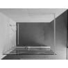 Mexen Kioto+ paroi de douche avec étagère Walk-in 80 x 200 cm, motif blanc, blanc - 800-080-121-20-97