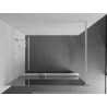 Mexen Kioto+ dušisein riiuliga Walk-in 80 x 200 cm, peegel, valge - 800-080-121-20-50