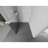 Mexen Kioto+ dušisein riiuliga Walk-in 140 x 200 cm, peegel, valge - 800-140-121-20-50