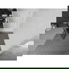 Mexen Kioto+ Duschwand mit Ablage Walk-in 100 x 200 cm, schwarze Gitter, weiß - 800-100-121-20-77