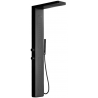 Panneau de douche Mexen Mano, noir - 7609-02-70