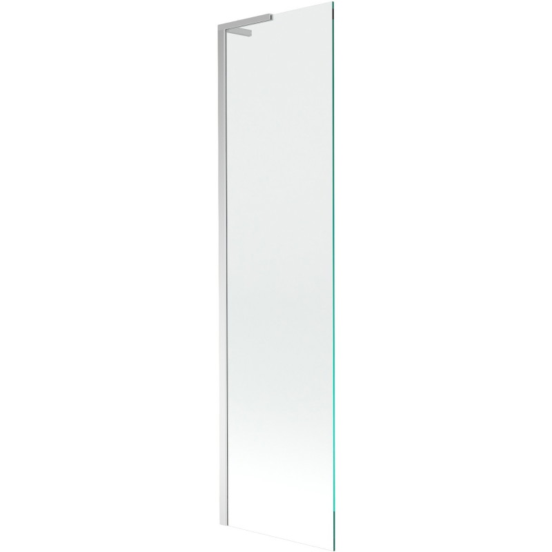 Mexen Next L vannitoaukse paravan 1-tiivaline 50 x 150 cm, läbipaistev, kroom - 895-050-000-03-00-01