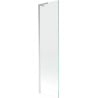 Mexen Next L vannitoaukse paravan 1-tiivaline 50 x 150 cm, läbipaistev, kroom - 895-050-000-03-00-01
