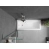 Paroi de baignoire Mexen Next L 1-volet 50 x 150 cm, transparent, chrome - 895-050-000-03-00-01