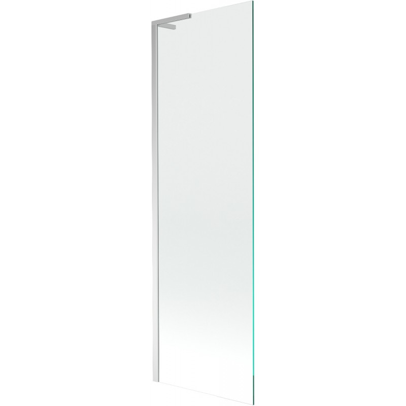 Mexen Next L badwand 1-delige 60 x 150 cm, transparant, chroom - 895-060-000-03-00-01