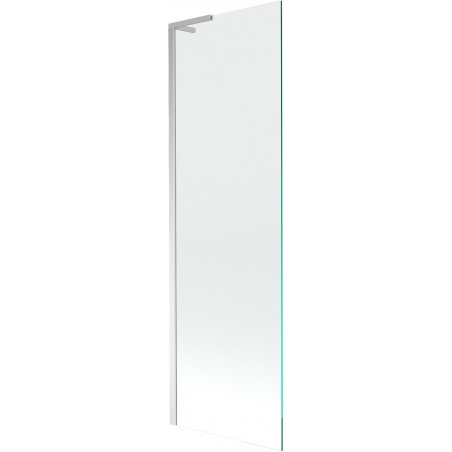 Mexen Next L badwand 1-delige 60 x 150 cm, transparant, chroom - 895-060-000-03-00-01