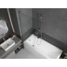 Einheitlicher Badewannenfaltwand Mexen Next L 70 x 150 cm, transparent, Chrom - 895-070-000-03-00-01