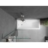 Einheitlicher Badewannenfaltwand Mexen Next L 70 x 150 cm, transparent, Chrom - 895-070-000-03-00-01