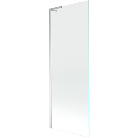 Mexen Next L nurgavannide vahesein, 1 tiib, 70 x 150 cm, läbipaistev, kroom - 895-070-000-03-00-01