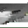 Mexen Next L badwand 1-delig 80 x 150 cm, transparant, chroom - 895-080-000-03-00-01