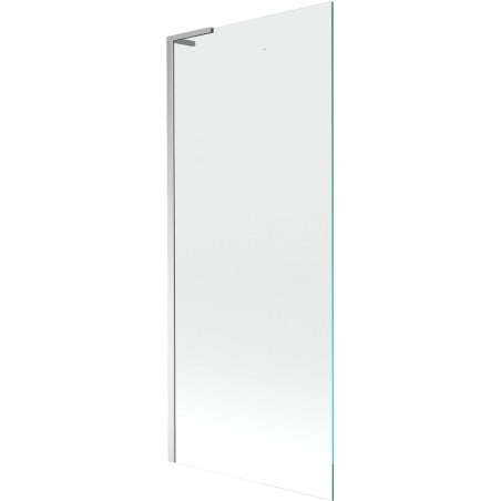 Mexen Next L Badewannenabtrennung 1-flügelig 80 x 150 cm, transparent, Chrom - 895-080-000-03-00-01
