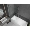 Écran de baignoire Mexen Next L 1 aile 90 x 150 cm, transparent, chrome - 895-090-000-03-00-01