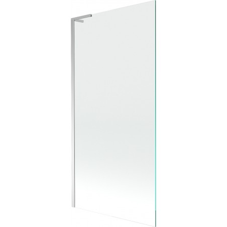 Mexen Next L badwand 1-delig 90 x 150 cm, transparant, chroom - 895-090-000-03-00-01